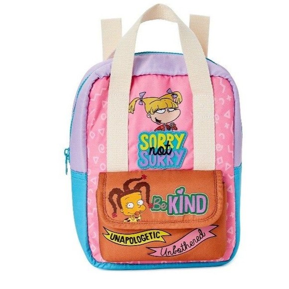 Rugrats Nickelodeon Mini Angelica & Suzie Backpack NWT - Picture 7 of 7